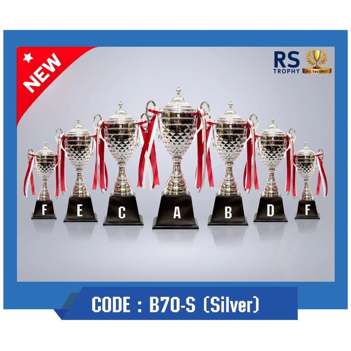 ถ้วยรางวัล B70-S(Silver)