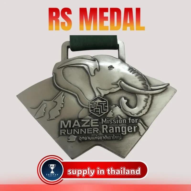 Custom Zinc Alloy Medal — Design 010