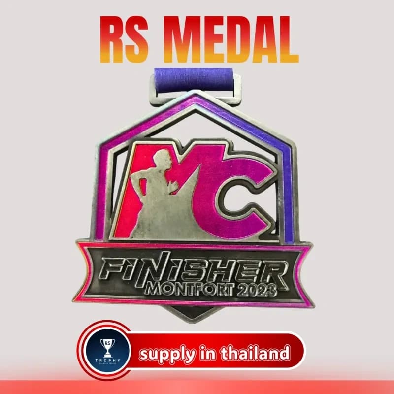 Custom Zinc Alloy Medal — Design 020