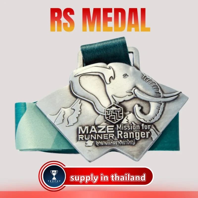 Custom Zinc Alloy Medal — Design 062