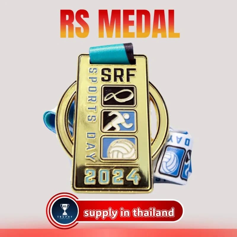 Custom Zinc Alloy Medal — Design 080