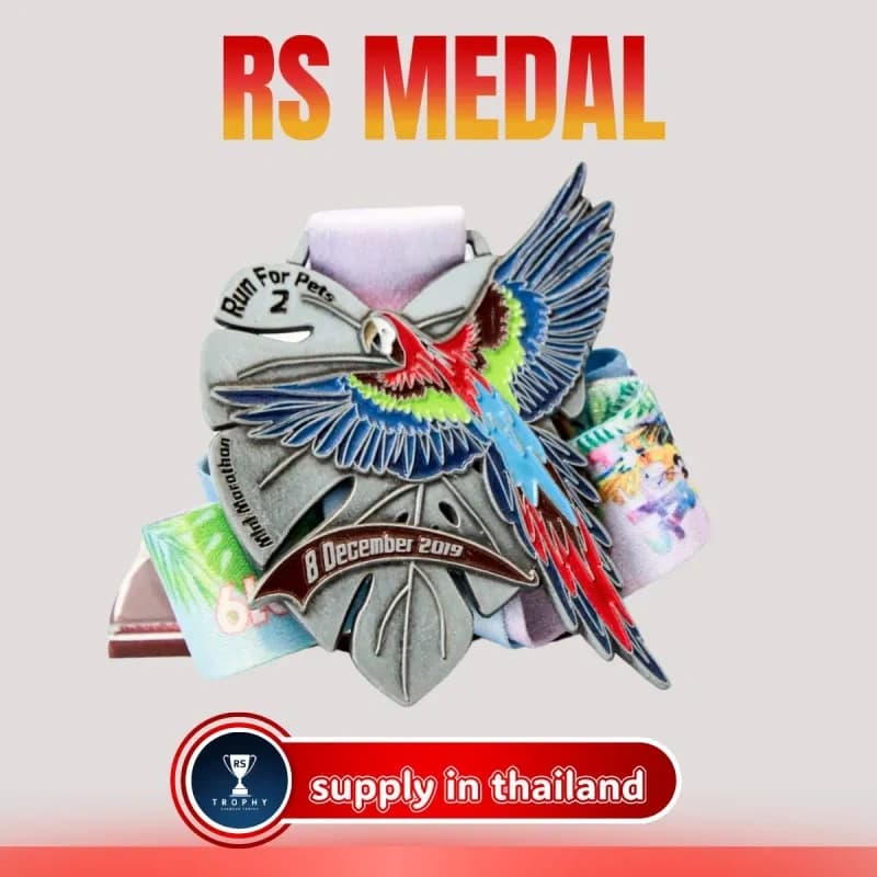 Custom Zinc Alloy Medal — Design 087