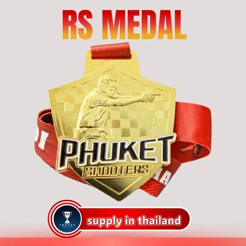 Custom Zinc Alloy Medal — Design 089