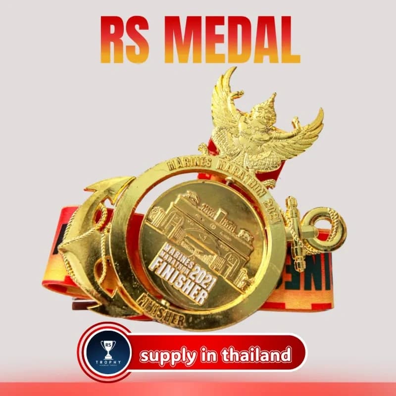 Custom Zinc Alloy Medal — Design 102