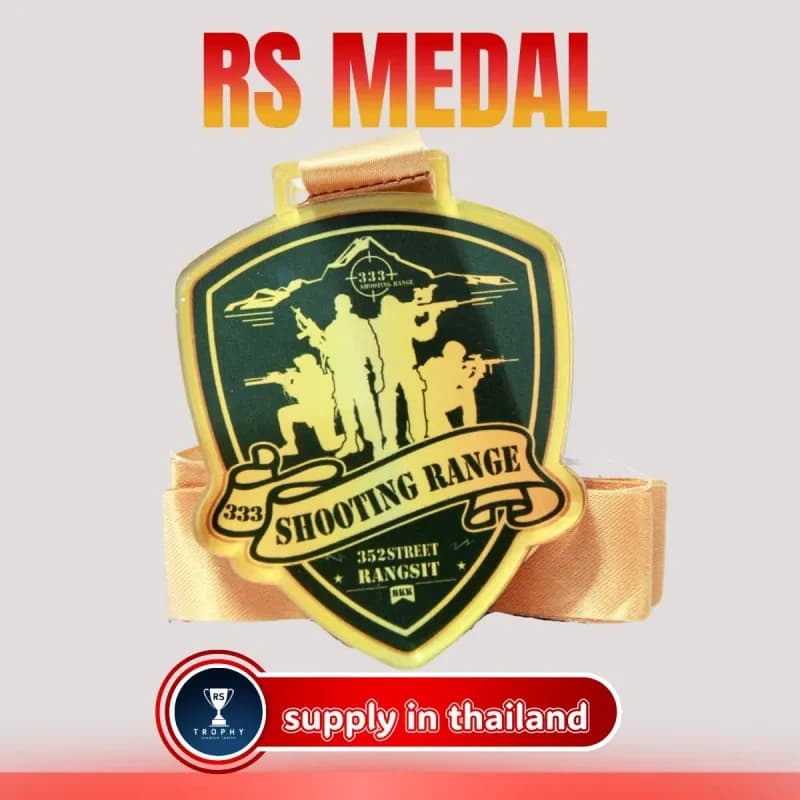 Custom Zinc Alloy Medal — Design 108