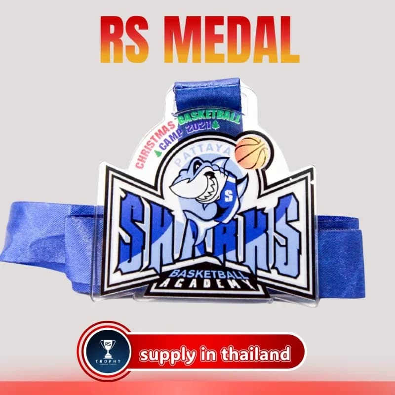 Custom Zinc Alloy Medal — Design 114