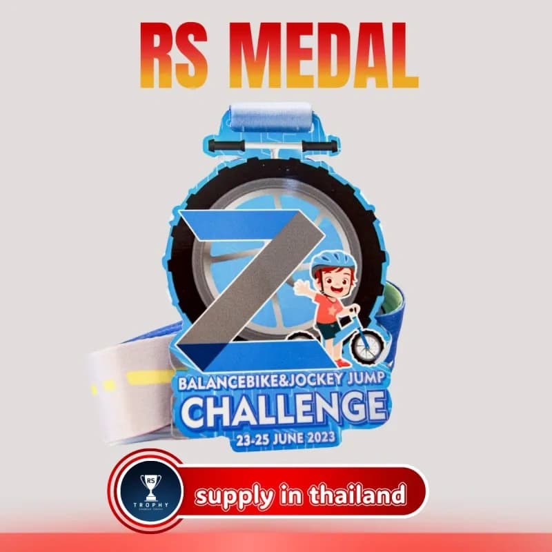 Custom Zinc Alloy Medal — Design 116
